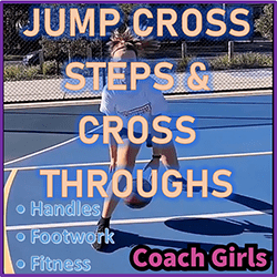 Jump Cross Steps and Cross Throughs